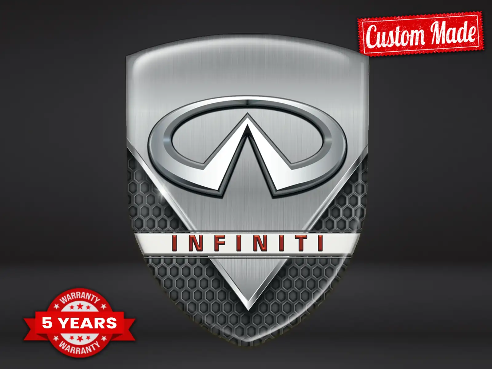 Infiniti Kuppelaufkleber Zeitgemäß Chic Max Version Resilient